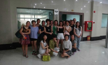 2015年8月12日学员毕业合影