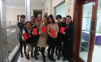 2013年11月29日学员毕业合影